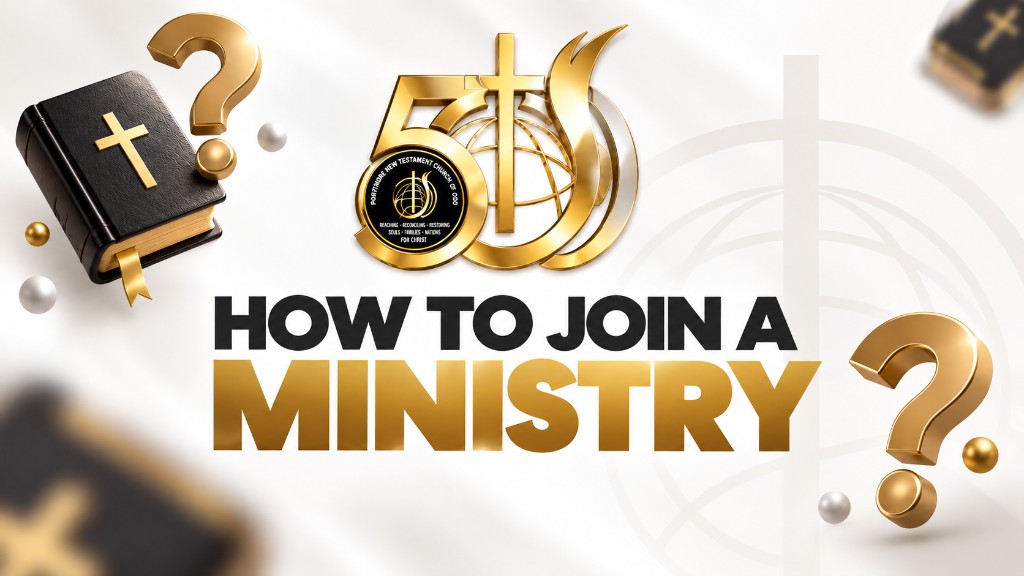 How to join a ministry