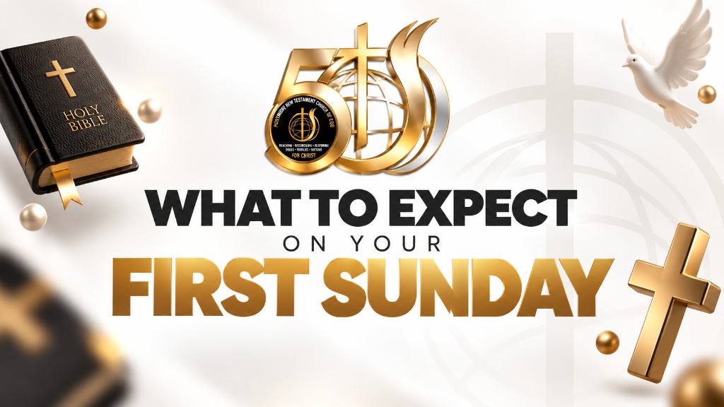 What to expect on your first Sunday
