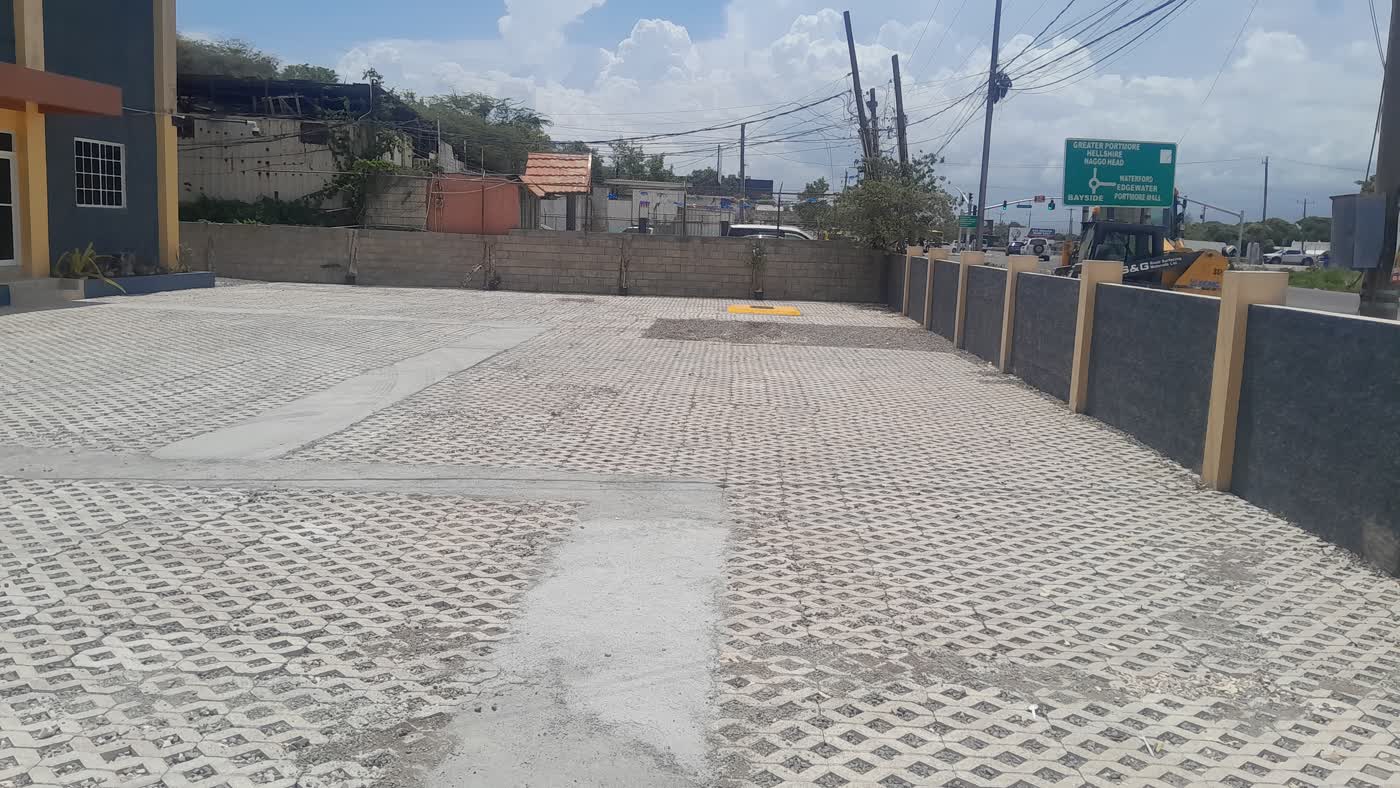 Building renovation progress at Portmore New Testament Church of God